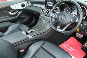 MERCEDES-BENZ C CLASS 2.1 C220d AMG Line Cabriolet 2dr Diesel G-Tronic+ Euro 6 (s/s) (