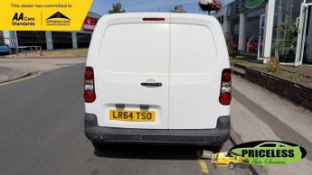 PEUGEOT PARTNER 1.6 HDi 850 Professional Panel Van 4dr Diesel Manual L1 (132 g/k
