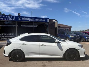 HONDA CIVIC 1.0 VTEC Turbo SR Hatchback 5dr Petrol CVT Euro 6 (s/s) (126 ps)