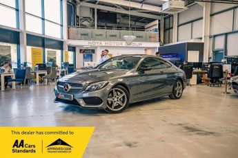 MERCEDES-BENZ C CLASS 2.0 C200 AMG Line (Premium) Coupe 2dr Petrol 7G-Tronic+ Euro 6 (