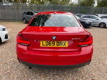 BMW 2 SERIES 2.0 218d M Sport Coupe 2dr Diesel Auto Euro 6 (s/s) (150 ps)
