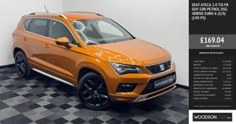 SEAT ATECA 2.0 TSI FR SUV 5dr Petrol DSG 4Drive Euro 6 (s/s) (190 ps)