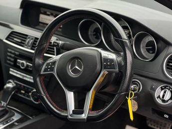 MERCEDES-BENZ C CLASS 1.6 C180 BLUEEFFICIENCY AMG SPORT PLUS 4d 155 BHP