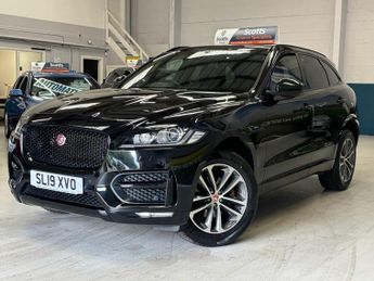 JAGUAR F-PACE 2.0 D180 R-Sport SUV 5 Door Diesel Automatic Black AWD Euro 6 1 