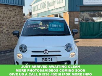 Fiat 500 1.2 S Hatchback Bossa Nova White Petrol Manual Euro 6 (s/s) (69 