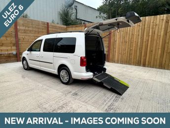 Volkswagen Caddy Maxi Life 5 Seat Auto Wheelchair Accessible Disabled Access Vehicle WAV