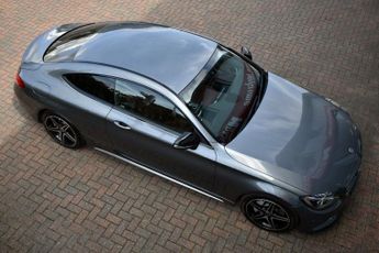 MERCEDES-BENZ C CLASS C300 AMG-LINE COUPE 9G-TRONIC AUTO 242 BHP (EURO 6)