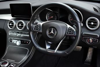 MERCEDES-BENZ C CLASS C300 AMG-LINE COUPE 9G-TRONIC AUTO 242 BHP (EURO 6)