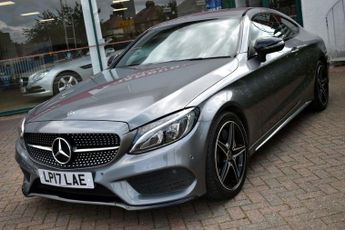 MERCEDES-BENZ C CLASS C300 AMG-LINE COUPE 9G-TRONIC AUTO 242 BHP (EURO 6)