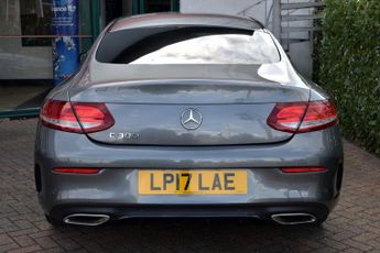 MERCEDES-BENZ C CLASS C300 AMG-LINE COUPE 9G-TRONIC AUTO 242 BHP (EURO 6)