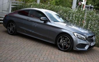 MERCEDES-BENZ C CLASS C300 AMG-LINE COUPE 9G-TRONIC AUTO 242 BHP (EURO 6)