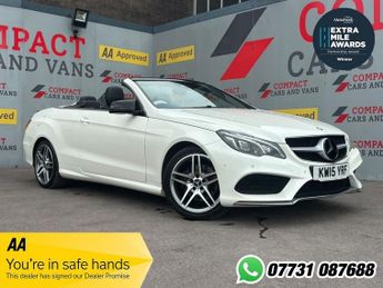 Mercedes E Class 2.1 E220 BlueTEC AMG Line Cabriolet 2dr Diesel G-Tronic+ Euro 6 