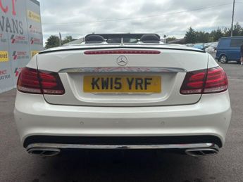MERCEDES-BENZ E CLASS 2.1 E220 BlueTEC AMG Line Cabriolet 2dr Diesel G-Tronic+ Euro 6 