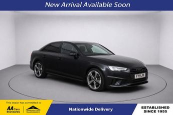 Audi A4 2.0 TFSI 35 Black Edition Saloon 4dr Petrol Manual Euro 6 (s/s) 
