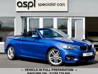 BMW 2 Series 2.0 220i M Sport Convertible 2dr Petrol Manual Euro 6 (s/s) (184
