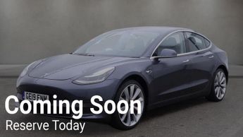 TESLA Model 3 (Dual Motor) Performance Saloon 4dr Electric Auto 4WDE (Performa
