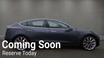 TESLA Model 3 (Dual Motor) Performance Saloon 4dr Electric Auto 4WDE (Performa