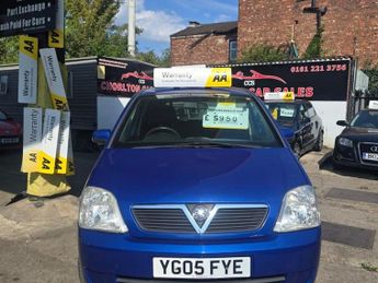 VAUXHALL MERIVA 1.6i 16v Breeze MPV 5dr Petrol Manual (175 g/km, 99 bhp)