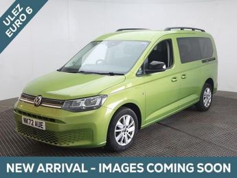 Volkswagen Caddy Maxi 5 Seat Petrol Auto Wheelchair Accessible Disabled Access Vehicle