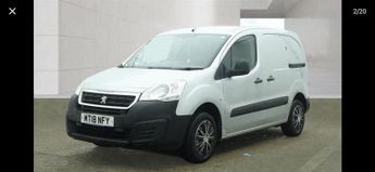 Peugeot Partner 1.6 BlueHDi 855 SE Panel Van 5dr Diesel Manual L1 Stop & Start (