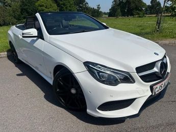 Mercedes E Class 3.0 E350d V6 BlueTEC AMG Line Cabriolet 2dr Diesel G-Tronic+ Eur