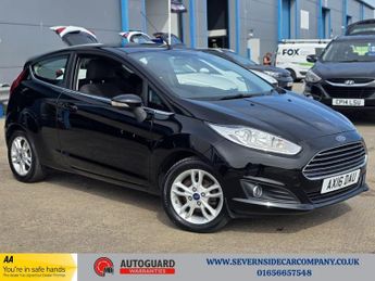 Ford Fiesta 1.25 Zetec Hatchback 3dr Petrol Manual Euro 6 (82 ps)