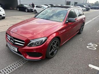 MERCEDES-BENZ C CLASS 2.0 C200 AMG Line (Premium) Estate 5dr Auto Petrol G-Tronic+ Eur