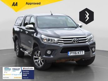 Toyota Hi Lux 2.4 D-4D Invincible Pickup Double Cab 4dr Diesel Manual 4WD Euro
