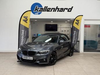 BMW 2 Series 2.0 220d M Sport Convertible 2dr Diesel Auto Euro 6 (s/s) (190 p