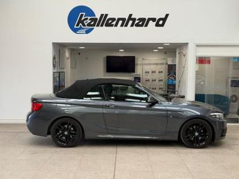 BMW 2 SERIES 2.0 220d M Sport Convertible 2dr Diesel Auto Euro 6 (s/s) (190 p