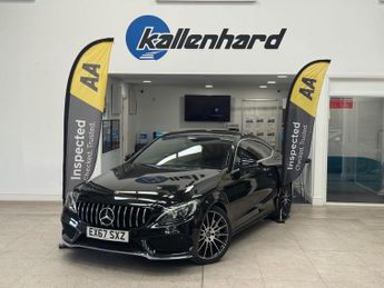 Mercedes C Class 2.0 C300 AMG Line (Premium) Coupe 2dr Petrol G-Tronic+ Euro 6 (s