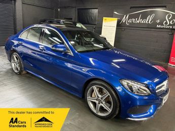 Mercedes C Class 2.1 C250d AMG Line (Premium Plus) Saloon 4dr Diesel G-Tronic+ 4M