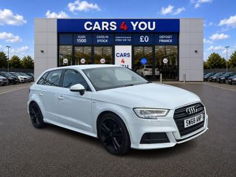 Audi A3 1.5 TFSI CoD 35 S line Sportback 5dr Petrol Manual Euro 6 (s/s) 