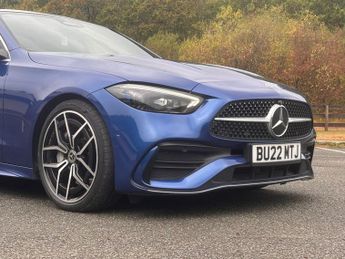 MERCEDES-BENZ C CLASS 2.0 C300h MHEV AMG Line (Premium Plus) Saloon 4dr Petrol Hybrid 