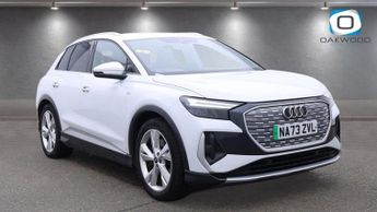 AUDI Q4 E-TRON 40 S line SUV 5dr Electric Auto 82kWh (204 ps)