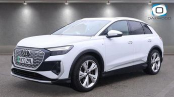 AUDI Q4 E-TRON 40 S line SUV 5dr Electric Auto 82kWh (204 ps)