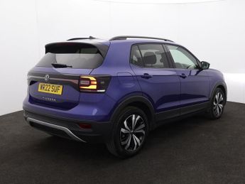 VOLKSWAGEN T-CROSS 1.0 TSI Black Edition SUV 5dr Petrol DSG Euro 6 (s/s) (110 ps)