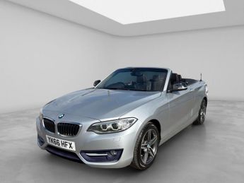 BMW 2 SERIES 2.0 220d Sport Convertible 2dr Diesel Auto Euro 6 (s/s) (190 ps)