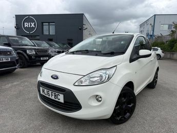 Ford Ka 1.2 Zetec White Edition Hatchback 3dr Petrol Manual Euro 6-GREAT
