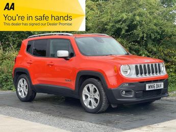 Jeep Renegade 1.6 MultiJetII Limited SUV 5dr Diesel Manual Euro 6 (s/s) (120 p