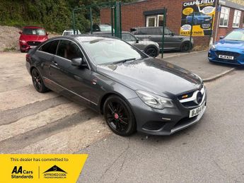 Mercedes E Class 2.1 E220 CDI SE Coupe 2dr Diesel G-Tronic+ Euro 5 (s/s) (170 ps)