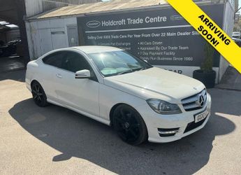 Mercedes C Class 2.1 C220 CDI BlueEfficiency AMG Sport Edition 125 Coupe 2dr Dies