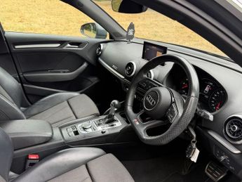 AUDI A3 1.0 TFSI 30 S line Sportback 5dr Auto Petrol S Tronic Euro 6 (s/