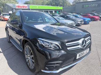 Mercedes GLC Black GLC350d V6 AMG Line Premium Plus, 53,750 miles, Euro 6, 4M