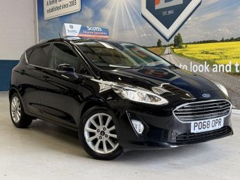 Ford Fiesta 1.0T EcoBoost GPF Titanium Hatchback 5 Door Petrol Manual Black 