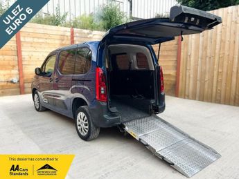 Citroen Berlingo 3 Seat Auto Wheelchair Accessible Disabled Access Vehicle WAV