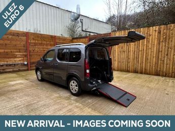 Peugeot Rifter 3 Seat Wheelchair Accessible Disabled Access Vehicle WAV