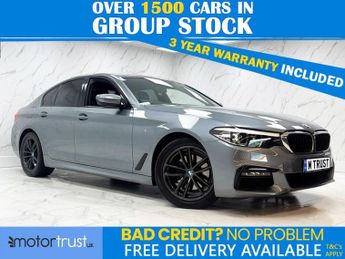 BMW 5 Series 2.0 520d MHT M Sport Saloon 4dr Diesel Hybrid Auto Euro 6 (s/s) 