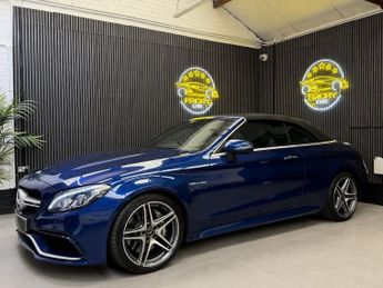 MERCEDES-BENZ C CLASS 4.0 C63 V8 BiTurbo AMG (Premium) Cabriolet 2dr Petrol SpdS MCT E