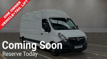 Vauxhall Movano 2.3 CDTi 3500 EDITION LWB+HIGH ROOF NO VAT VAN L3 H3 Euro 6 (135